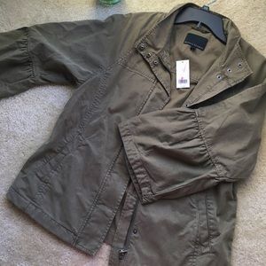 Banana republic olive jacket NWT